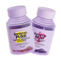 Two containers of 'lemme' products on a white background