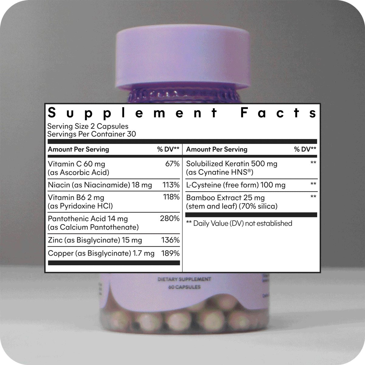 Lemme Grow Capsules Familiar Routine Self-Care Choice