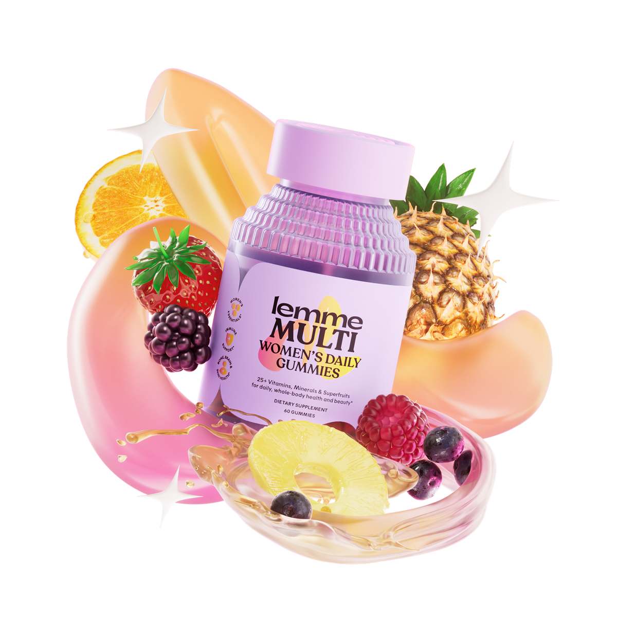 Lemme Multi Gummies Travel Routine Supplement Option
