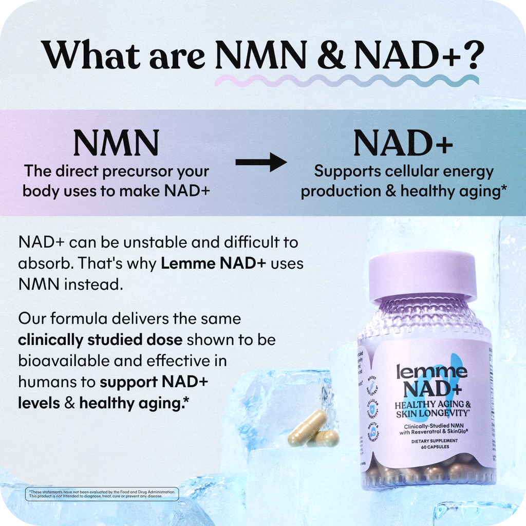 Lemme NAD+ Capsules Away-Day Supplement Option