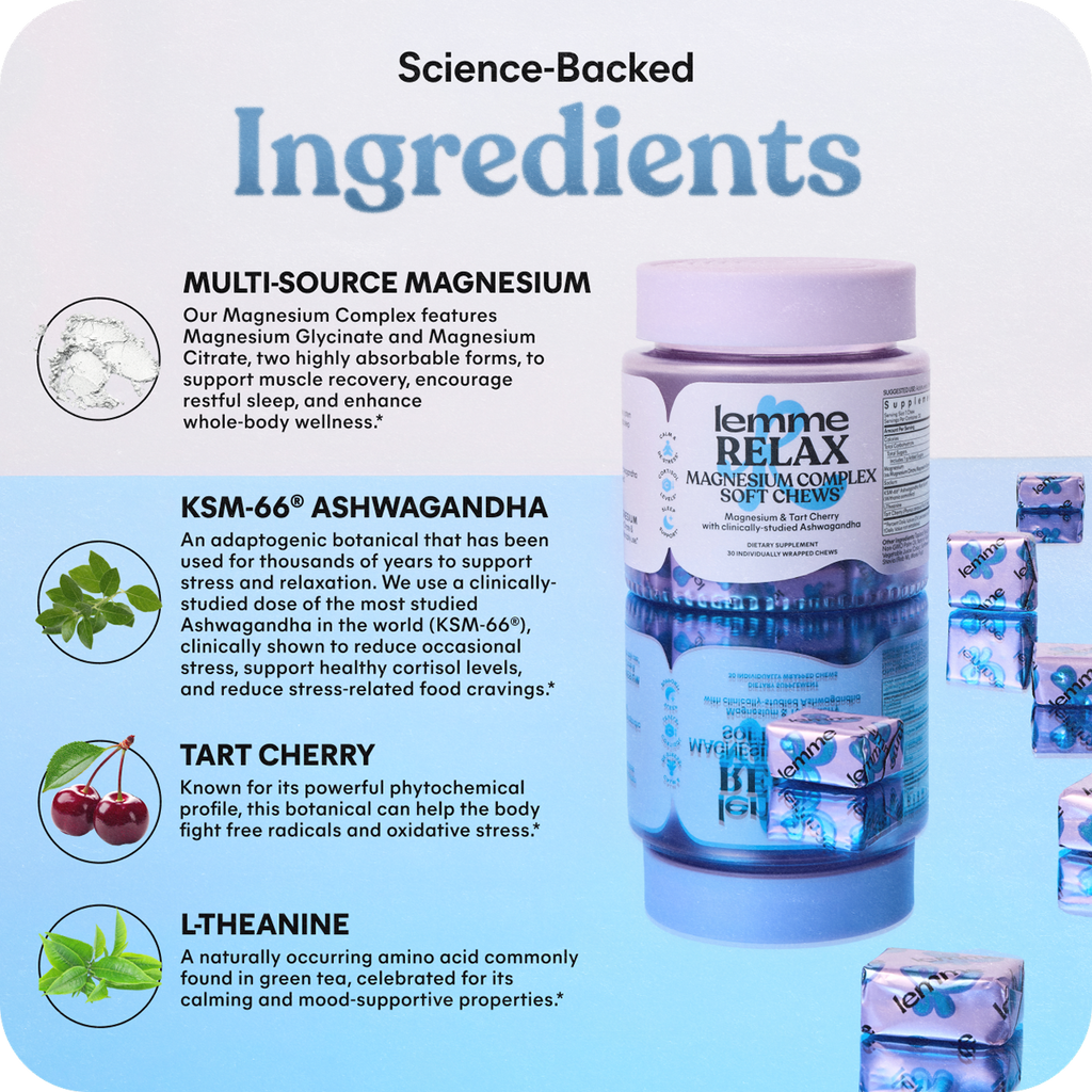 Product packaging with ingredients listed on a white background