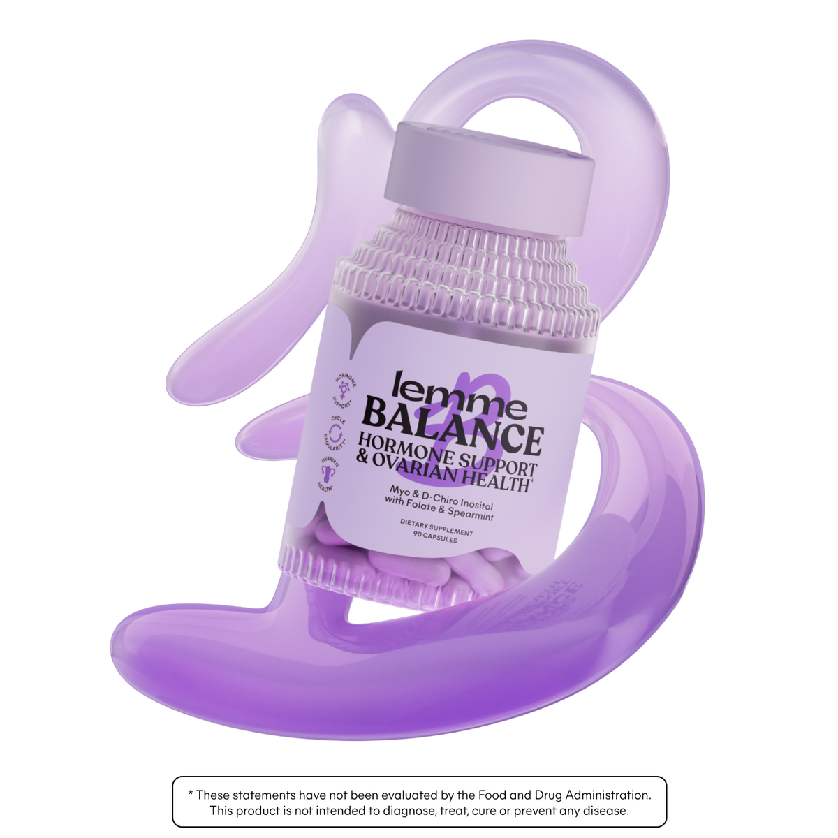 Lemme Balance Hormone Support Capsules Travel Self-Care Pick