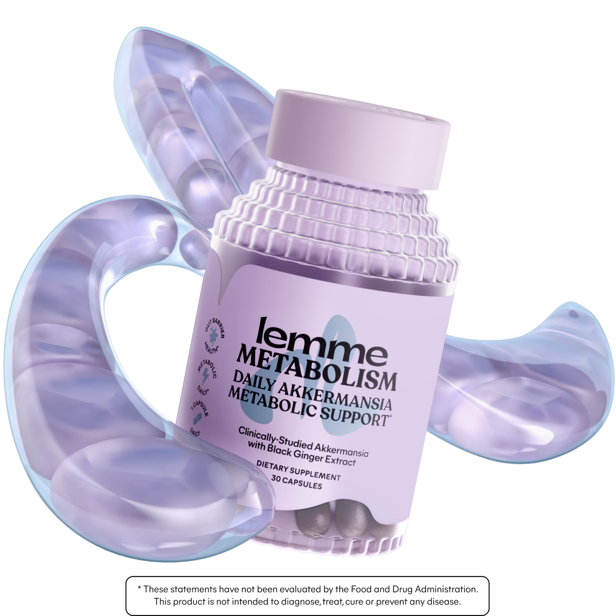 Lemme Metabolism Akkermansia Capsules Day Trip Supplement Choice